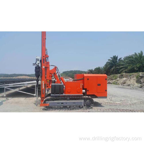 CE Certification High Quality 6meter Solar Pile Driver